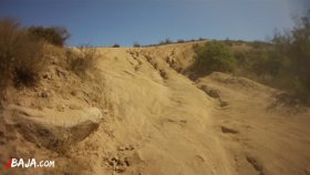 09 ワダチの深い急坂（動画）